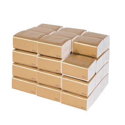 Akozon Soft Facial Tissue 200 Draws 4 Layers Ultra Soft Smooth Disposable Hand Wiping Paper Napkin, Eco-Friendly Flat Facial Tissue for Business Athroom Office Store School Home Kitchen