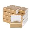 Akozon Soft Facial Tissue 200 Draws 4 Layers Ultra Soft Smooth Disposable Hand Wiping Paper Napkin, Eco-Friendly Flat Facial Tissue for Business Athroom Office Store School Home Kitchen view 3