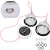 XJZHANG Breast Massager Cup, Electric Micro Current Breast Massager Vacuum Cup Therapy Breast Massage Machine for Breast Enlargement Body Skin Tightening view 1