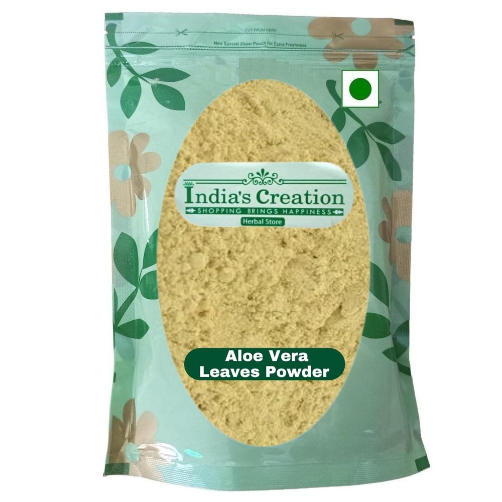 Aloe Vera Leaves Powder-Aloevera Leaves Powder-Raw Herbs-Jadi Booti-Single Herbs (250 Gram)
