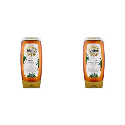 Biona Organic Light Agave Syrup 700g (Pack of 2)
