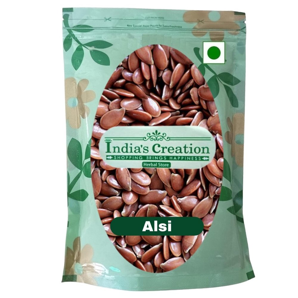 Alsi-Flax-Linum Usitatissimum-Lin-Raw Herbs-Jadi Booti-Single Herbs (250 Gram)