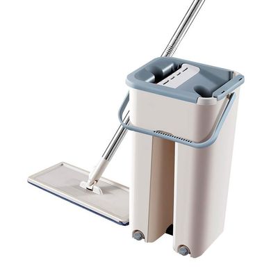 Mop Automatic Rotation Microfiber Mop Hands free Flat Mop Floor Cleaner With Bucket