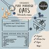 Amisa Organic Gluten Free Porridge Oats, 1kg - Batch Tested for Gluten - Source of Fibre - Sustainable 100% Recyclable Paper Packaging - For Cooking, Breakfast or Baking (Pack of 2) view 2