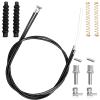 14Pcs Brake Cable Parts for Walkers Replace, Drive Rollator Replacement Parts with 45 Inch Brake Cable, Rollator Walker Parts Contains Hardware, Universal Cable Drive Walker Parts for Most Brands view 1