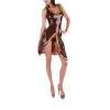 IDDSI Latex Dresses for Adult Girls,Purple,L view 3