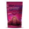 Guppy's Chocolates York | Hot Chocolate Flakes | Luxury 55% Dark Raspberry Hot Chocolate | Real Grated Drinking Chocolate | 245g Resealable Pouch Equal To 7 Sachets | (Raspberry) view 1