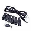 BODYA Universal USB Adapter Charger Cable Charging Cable DC Converter Power Cord for Electric Shaver Hair Clipper DC 5.5 * 2.1mm Black view 1