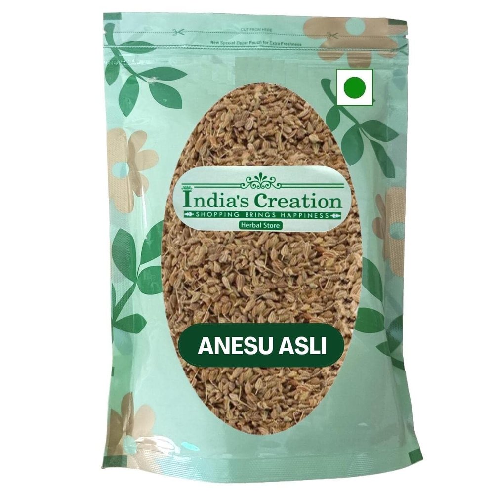 Anesu Asli-Fennel Fruit-Raw Herbs-Saunf Rome-Foeniculum vulgare-Jadi Booti-Single Herbs (500 Gram)