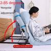 MLYYYDSS Portable Adjustable Neck Head and Lumbar Support for Sitting Backrest, Electric Lifting Bed Backrest, Electric Bed Backrest, for Elderly,Blue view 2