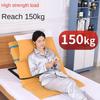 MLYYYDSS Portable Adjustable Neck Head and Lumbar Support for Sitting Backrest, Electric Lifting Bed Backrest, Electric Bed Backrest, for Elderly,Blue view 3
