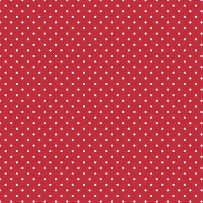20 Napkins Pattern Small White Dots on Red Table Decoration Paper Napkins with Motif Also for Decoupage and Decoupage 33 x 33 cm