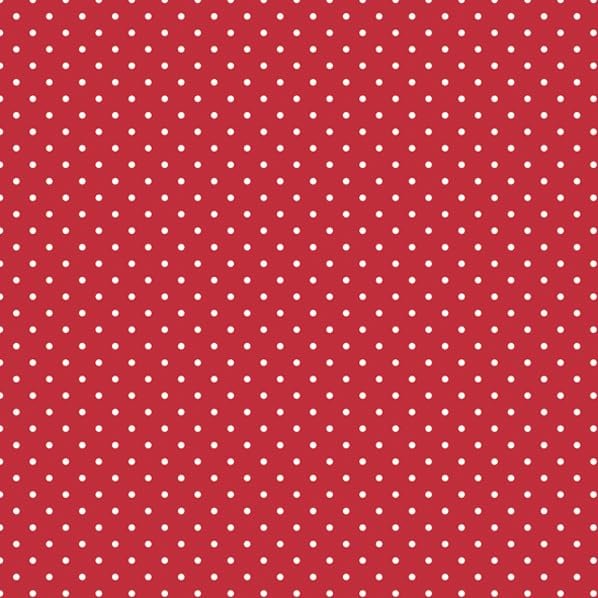 20 Napkins Pattern Small White Dots on Red Table Decoration Paper Napkins with Motif Also for Decoupage and Decoupage 33 x 33 cm