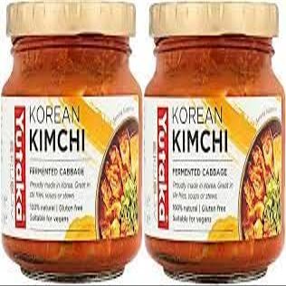 Yutaka Korean Kimchi 200g (Pack of 2) | Spicy & Tangy | Authentic Korean Delight | Premium Ingredients | Probiotic | Versatile and Convenient