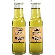 Care Samaritan Extra Vergine Olive Oil 92ml (Pack Of 2) | Cold-Pressed and Pure | Versatile Kitchen Companion | Ear Health Support | Culinary Versatility | Imported Italian Quality