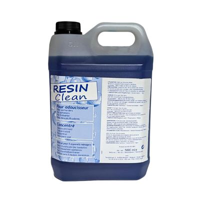 Commercial Water Softener Resin Cleaner - 5 Litre, Resin Bed Cleaner For Iron & Manganese Removal, Rust Remover Concentrated Cleaning Solution
