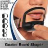 15pcs Beard Shaving Template 5 Size Precise Trimming Beard Shaping Styling Guide Shaper for Convenient and Easy Use,Styling Guide Shaper for Convenient and Easy Use, Suitable view 4