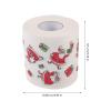 Abaodam 5 Rolls Christmas Toilet Paper Retro Decor Washcloths Towel Bag Supply Holiday Party Napkin Present Christmas Supplies Napkins Napkin for Christmas Father Festive Tissue Paper view 2