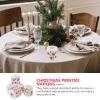 Abaodam 5 Rolls Christmas Toilet Paper Retro Decor Washcloths Towel Bag Supply Holiday Party Napkin Present Christmas Supplies Napkins Napkin for Christmas Father Festive Tissue Paper view 4