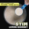 Beast Stim Pre Workout Powder - 30 Servings - Gym Supplements for Men and Women 390g - Beta Alanine Preworkout - Lemon Sherbet view 2