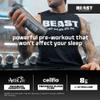 Beast Pump Non Stim Pre Workout Powder with L Citrulline - 30 Servings - Stim Free Zero Caffeine - Energy & Performance Preworkout - Lemon Sherbet view 4