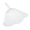 Sauna Bath Hat, Relaxing Sauna Bath Hat for Women (White) view 4