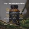 APE Nutrition Optimised Female | Hormonal & Reproductive Health Support & Balance for Women | 100% Grass-Fed Desiccated Beef Organs | Ancestral Supplements for Women | 180 Capsules view 3