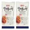 A+ Hosan Korean Chinese Rice Cake Sticks Chopped Teokboki Tteobokki Topokki 500g-Pack of 2 view 1