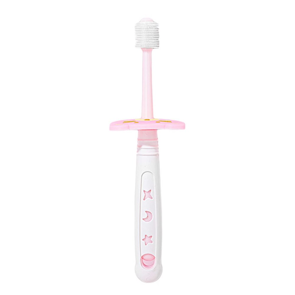 BHUEHSS Baby Toothbrush 360 Degree for Nano Teethbrush Soft Bristles for 1-6 Years Old C