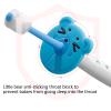 BHUEHSS Baby Toothbrush 360 Degree for Nano Teethbrush Soft Bristles for 1-6 Years Old C view 3