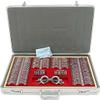 DPDZSW 266 PCS Optical Trial Lens Set, Optometry Kit with Measuring Glasses Test Frame, Optometry Optical Instrument, Aluminum Storage Case Optometry Box view 1
