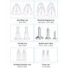 XJZHANG Home Use Breast Enhancer Machine Breast Electric Enlargement Pump Vacuum Massager Therapy Device Breasts Lifting Beauty Care view 4