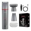 Bikini Shaver for Women, 3-in-1 Electric Lady Clipper Pubic Hair Shaver-Painless Hair Removal Groomer Kit Rechargable Electric Razors for Women with 3 Shaver Heads, IPX7 Waterproof view 1