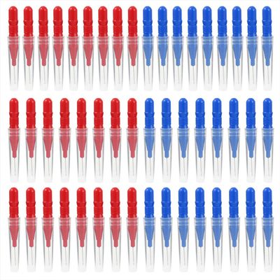 50Pcs Interdental Brushes, Soft Dental Oral Floss Clean Brushes Toothpicks Tooth Flossing Head, Oral Dental Hygiene Brush, Mini Tooth Cleaning Tool for Gaps Between Teeth