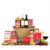 Christmas Celebration Basket  Luxury Festive Food Hamper  Christmas Treats Gift view 1