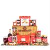 Happy Christmas Basket Luxury Festive Food Hamper with Family & Couple Treats view 1