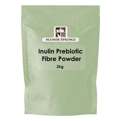 Inulin Prebiotic Fibre Powder 2kg by Manor Springs