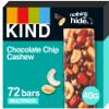 KIND Bars, Bulk Pack, Chocolate Chip Cashew, High Fibre, Gluten Free Snack Bars, No Artificial Colours, Flavours or Preservatives, 72 x 40g bars view 1