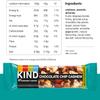 KIND Bars, Bulk Pack, Chocolate Chip Cashew, High Fibre, Gluten Free Snack Bars, No Artificial Colours, Flavours or Preservatives, 72 x 40g bars view 4