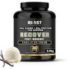 Beast - Mass Gainer 48g Carbs 25g Whey Protein Powder by Eddie Hall - Muscle Recovery and Growth - 30 Servings, 2.4kg - Vanilla Ice Cream view 1