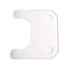 DAUZ Wheelchair Lap Tray, Foldable Multifunctional Storage Wheelchair Table Thicken for Books (#3) view 2