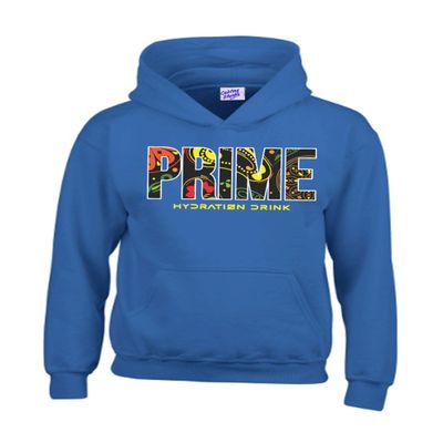 RADIANCE Funny Printed Prime Drink Hydration Flavour Logan Paul KSI kids and Adult Hoodies Royal