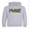 RADIANCE Funny Printed Prime Drink Hydration Flavour Logan Paul KSI kids and Adult Hoodies Grey view 1