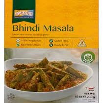 Ashoka Bhindi Masala - 280g (Pack of 10) - Authentic Indian Okra Curry | Ready-to-Eat | No Preservatives | Family Pack