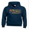 RADIANCE Funny Printed Prime Drink Hydration Flavour Logan Paul KSI kids and Adult Hoodies Navy view 1