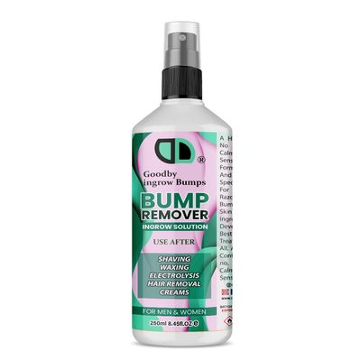 Bump Removal & Piercing Bump Treatment Shrinking Drops | Bump Free Piercing Aftercare | Piercing Cleaner & Keloid Scar Removal | for Piercing Bumps and Keloids 250ML SPRAY