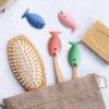 Andiker Toothbrush Cover, Pack of 6 Fish Shape Silicone Travel Toothbrush Head Protective Cover, Macaron Colour Toothbrush Brush Cap, Suitable for Travel, Business Trip, Multi-colour., 1,7cm x 2,6cm view 4