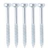 38mm Fine Thread Self Tapping Screw, 100Pcs Square Drive Self Tapping Screw Zinc Plated 500-550HRC Self Tapping Screw Square Drive, Sleeve Bearings view 4