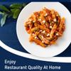 Barilla Penne Rigate Pasta 500g | Penne Rigate Durum Wheat Short Pasta | Authentic Authentic Italian Taste | GMO Free | Create Delicious Pasta Meals | Pack of 8 view 2