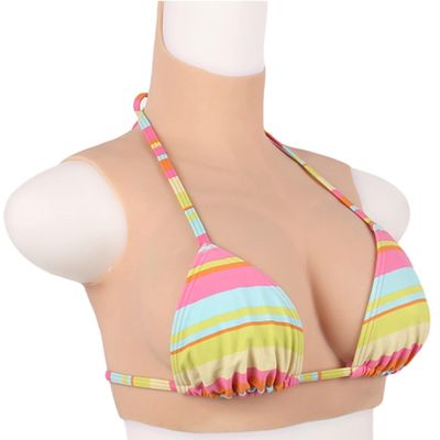 Silicone Breast Form Realistic Breast Plates Artificial Breast Silicone Filled Z Cup, Costume Breasts Cosplay Boobs Breast Fake Breasts, Fake Breasts for Cosplay Silicone Cosplay Boobs, Asian Yellow